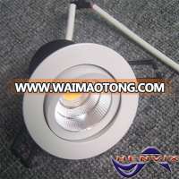 High CRI 80Ra dimmable 7W led adjustable downlight